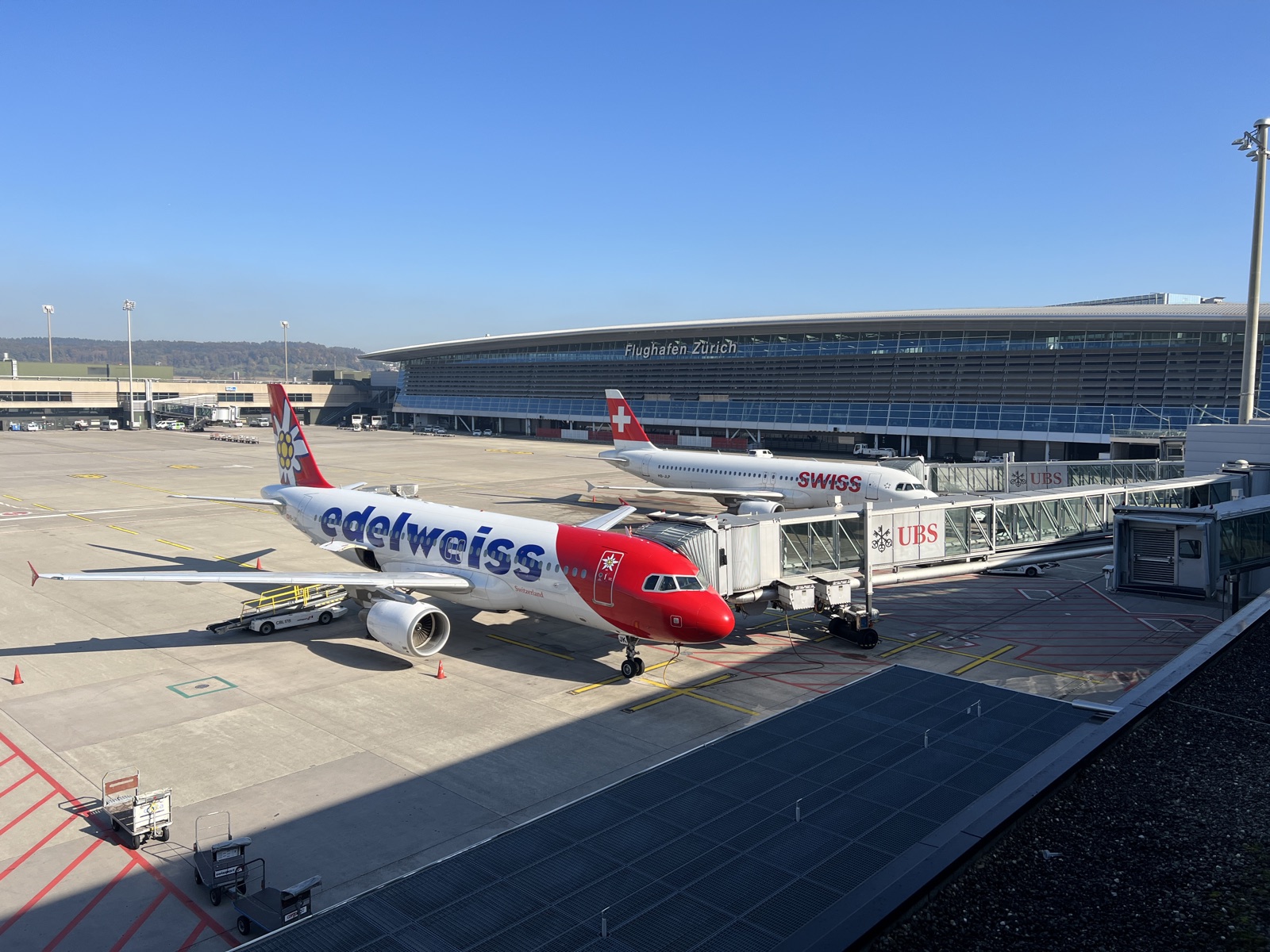 Planespotting am Flughafen Zürich